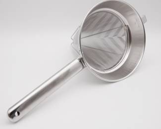 Update International CCB-08R Stainless Steel Bouillon Strainer