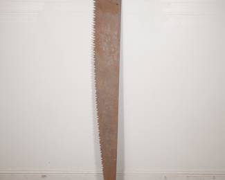 4.5ft Crosscut Saw w/ Wooden Handle
