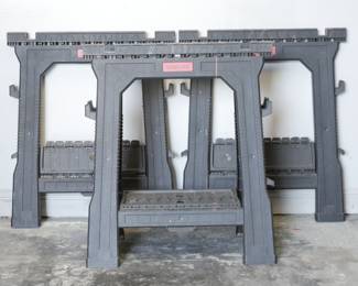 Task Force Saw Horses (Lot of 3)