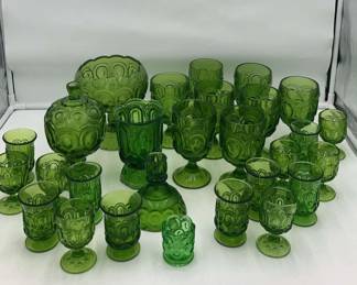 LE Smith Moon Star Glassware