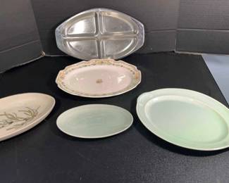 Mount Clemens Mildred Platter and Other Platters