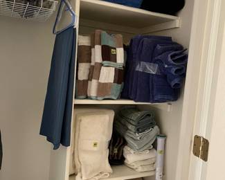 Bath towel sets and Queen sheet sets