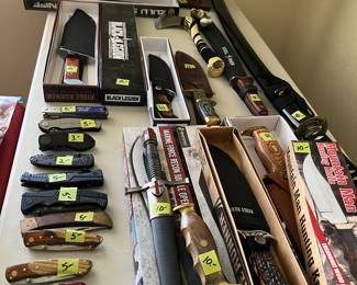 Collection of knife sets