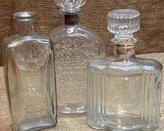 Glass Liquor Decanters 