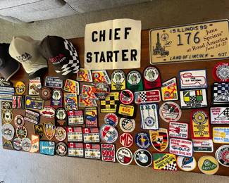 Loads of great patches and items from their years with the SCCA