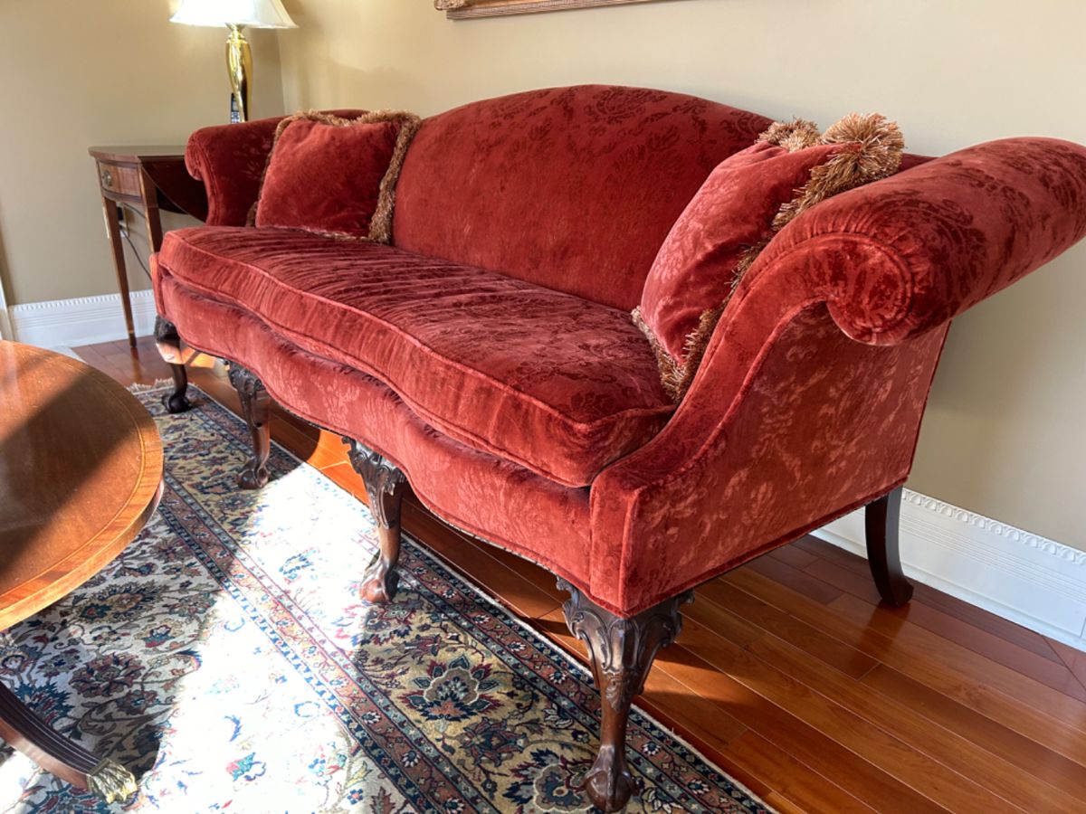 Lovely Hancock and Moore Sofa