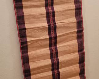 Vintage Tapa Wall Art  Made From Old Samoa (Siapo)  Barkcloth 