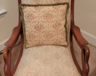 Vintage Gooseneck Rocker