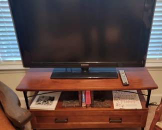 Samsung TV and Entertainment Center