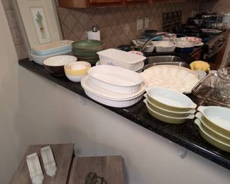 Corning Ware and Pyrex