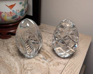 Waterford Crystal Eggs