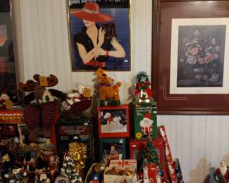 Items Located In The Lower Level Christmas ~ Holiday Billiards Room