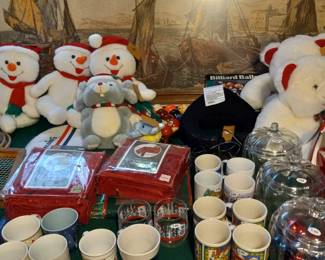 Items Located In The Lower Level Christmas ~ Holiday ~ Billiards Room