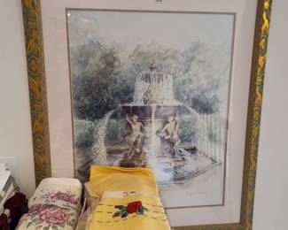 Items Located On The Second Story Landing