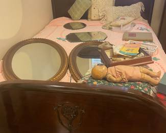Gorgeous antique bed