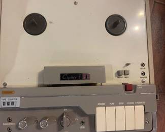 Vintage tape recorder