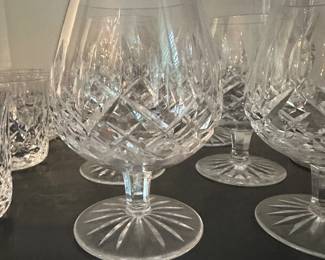 Waterford Lismore brandy glasses