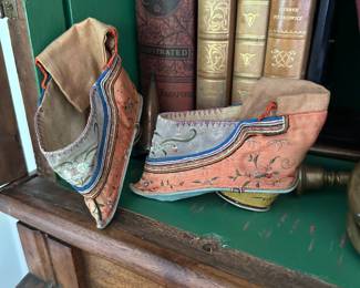 Antique Chinese lotus shoes