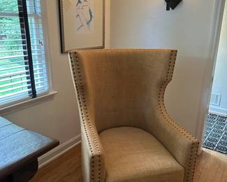 Berne wingback chair MSRP: $1610 each