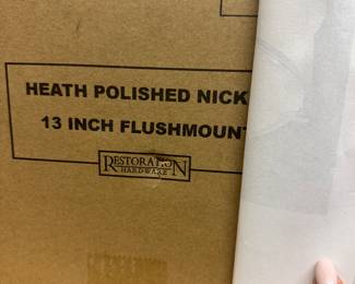 Restoration Hardware flush mount