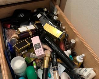 Makeup and cosmetics from Tom Ford, Chanel, Revision, MAC, etc