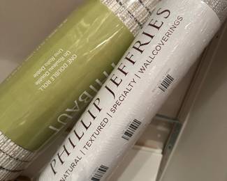 Phillip Jeffries grass cloth wall paper