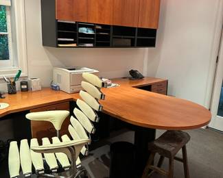 Tech line executive office furniture and DS-2100 de Sede Switzerland modern leather desk chair