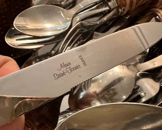 Alain Saint-Frances flatware from Bergdorf Goodman
