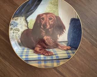 Multiple Danbury - Dachshund Collectors Plates