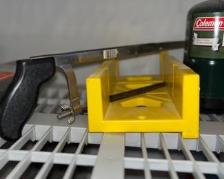 Small Saw and Miter Box