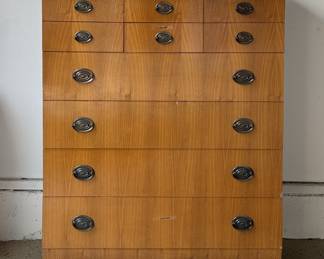 Solid wood 10 drawer dresser