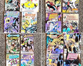 Collection of comic books 