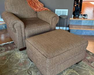 Made in USA - Marshfield Furniture - Chair & Ottoman