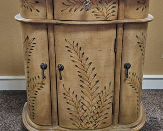 Small storage hutch/side table