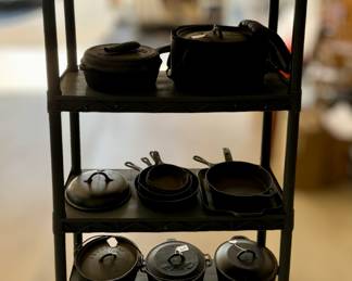 Nice selection of cast iron
