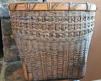 Large wicker basket