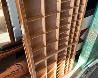 Vintage printers tray 