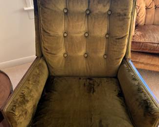 MCM chair avocado color 