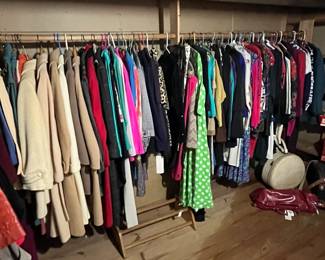 hundreds of stylish woman's clothing