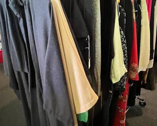 famous name wool coats and distinctive dresses