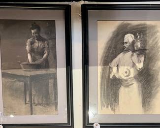 Pencil Studies by Mary Helen Blum