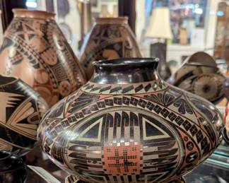 Signed Naty Ortega and Cesar Nunez Pottery