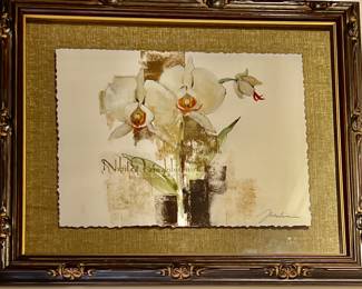 Le Jardin Original Artwork, two of two