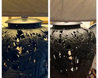 Pair of Frederick Cooper Crane Lamps