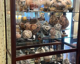 Collection of Mata Ortiz and Santa Clara Pottery