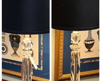 Pair of Acrylic Lamps