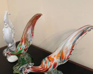 Mirano glass birds