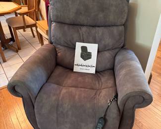 Newer. Barely used lift chair