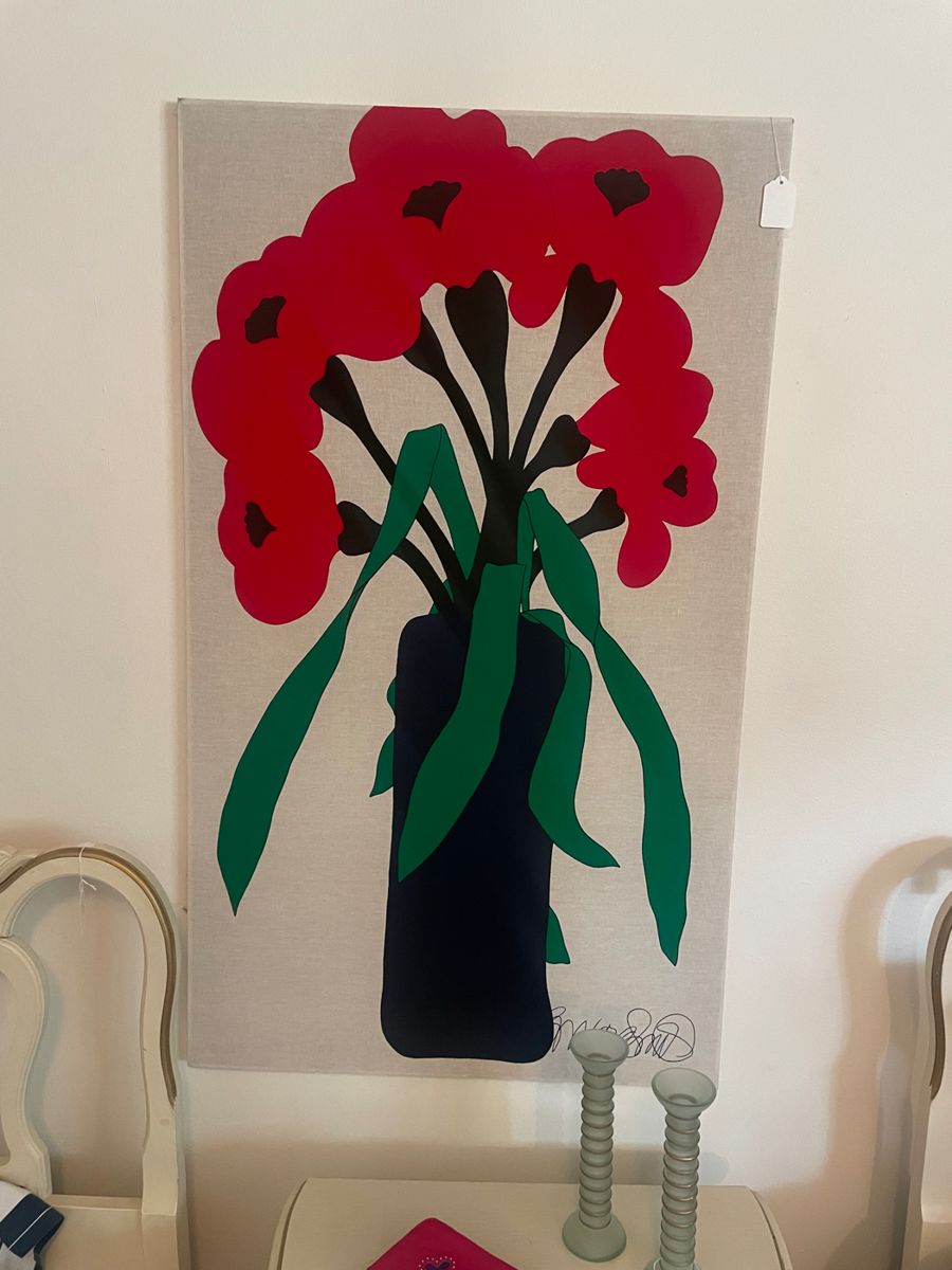 Howard Smith distemper on canvas 1978