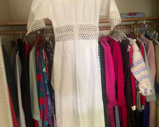 Vintage linen dress